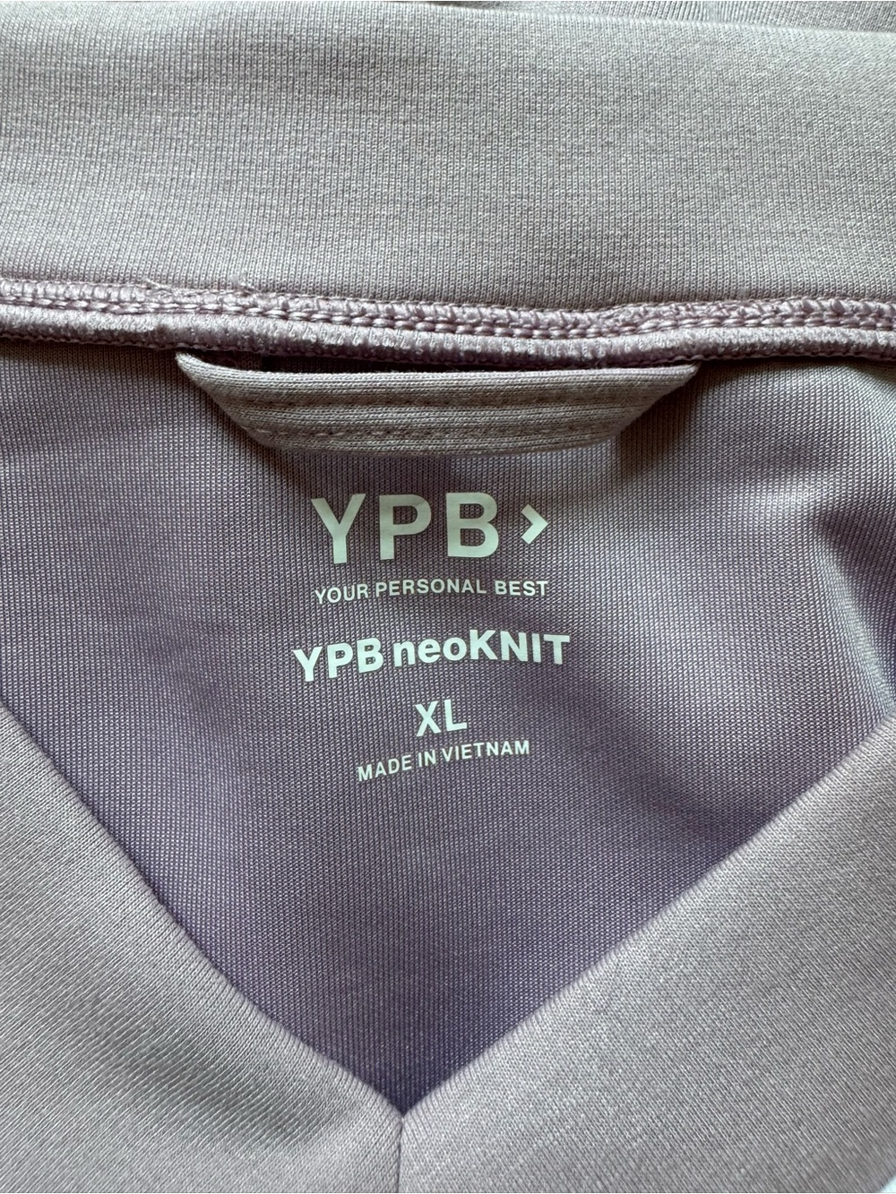 ABERCROMBIE YPB neoKNIT V-Neck Mauve XL - Picture 11 of 13